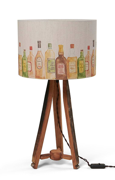 Whisky Barrel Small Lamp