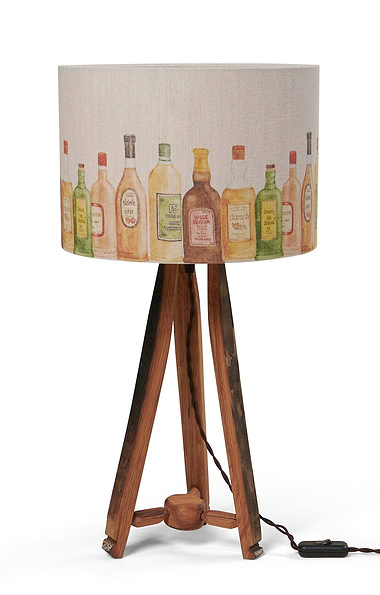 Whisky Barrel Small Lamp