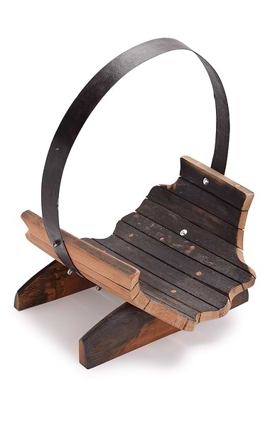 Barrel Log Holder
