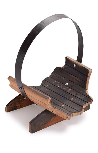 Barrel Log Holder