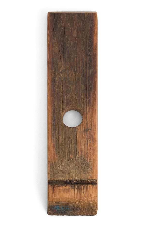 Repurposed Whisky Barrel Wood Bottle Balance
