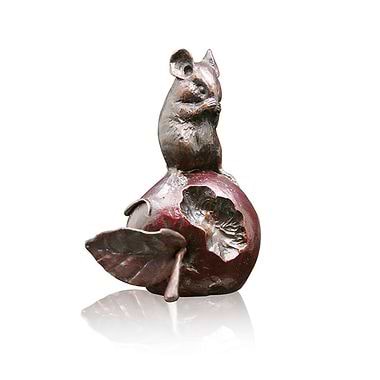 Mouse on Apple Peering by Michael Simpson
