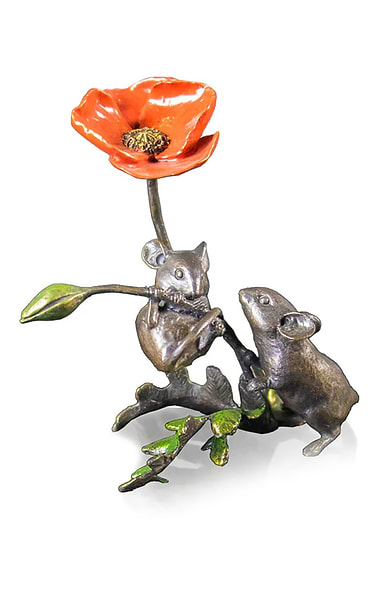 Mice with Poppy by Michael Simpson