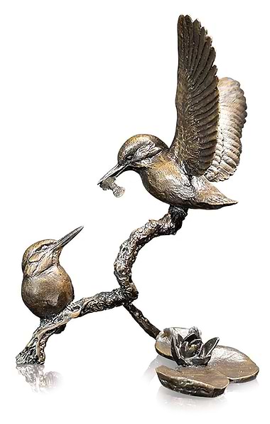 Kingfisher Pair by Michael Simpson