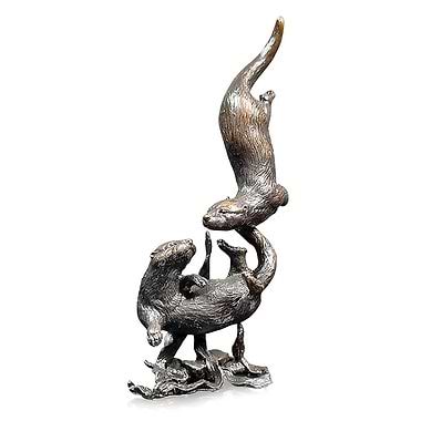 Otter Pair by Michael Simpson