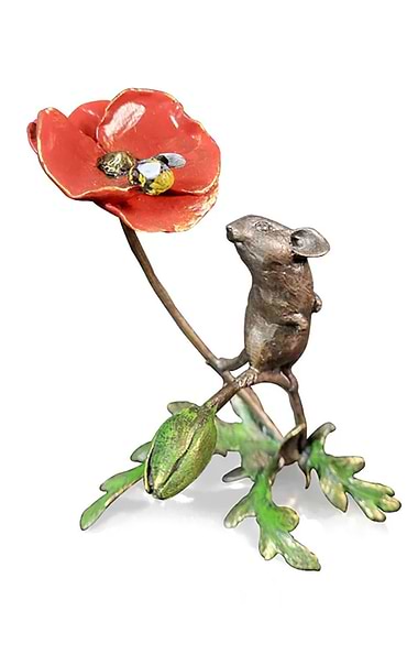 Mouse with Honeybee by Michael Simpson