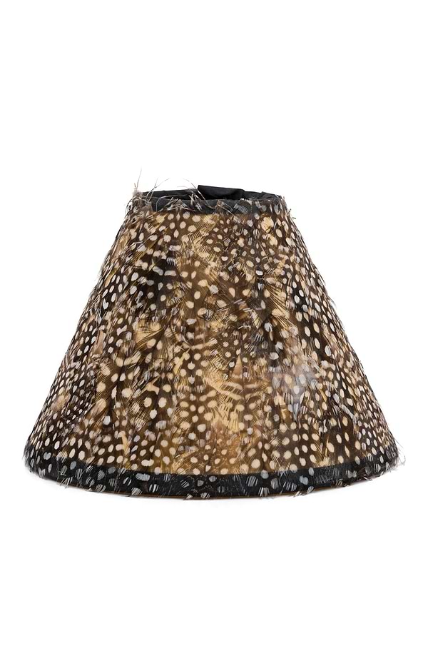 13cm Feather Lampshade