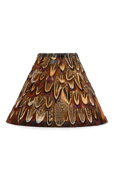 13cm Feather Lampshade