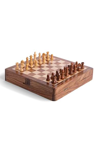 10x10 inch Folding Chess Set