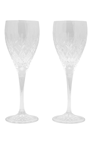 Royal Scot Crystal Set of Two Crystal Wine Glasses