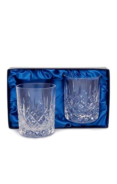 Royal Scot Crystal Set of Two Whisky Tumblers