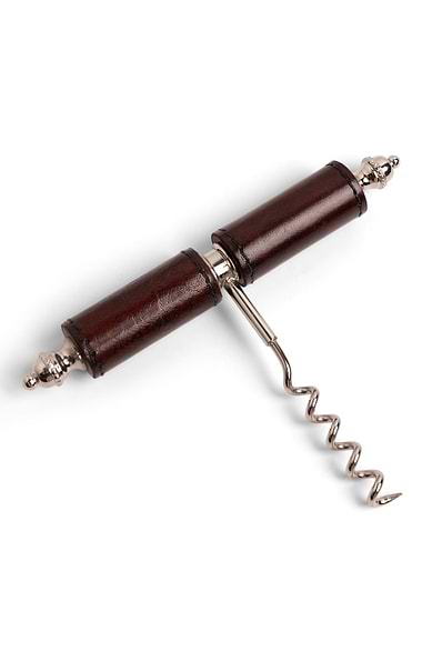 Leather Handle Corkscrew