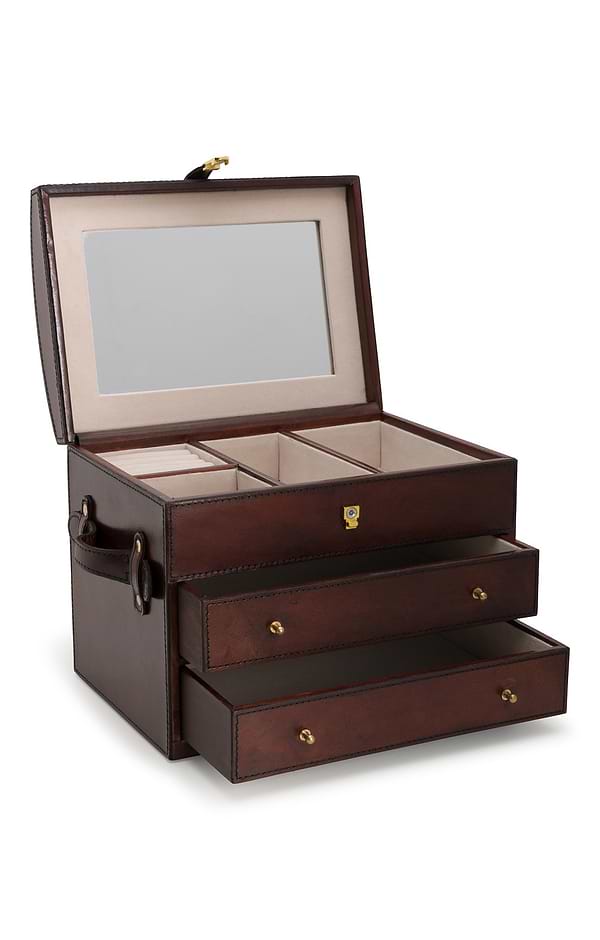 Leather Medium Jewellery Box