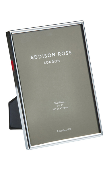 Silver Tone Thin Photo Frame