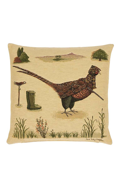 Country Sports Tapestry Cushion