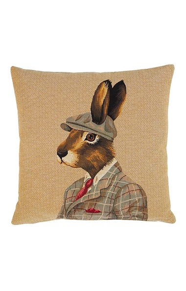 Hines of Oxford Animal Tapestry Cushion