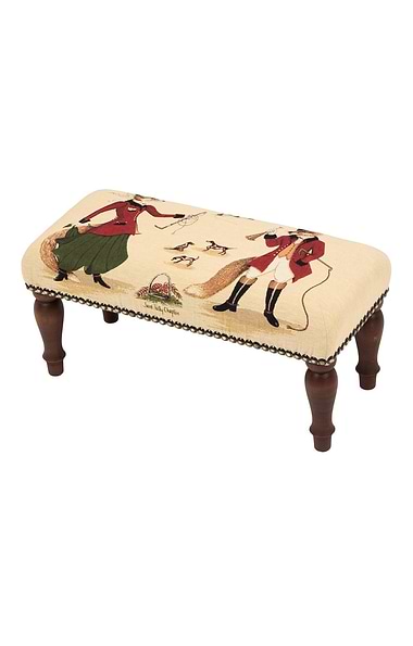 Hines of Oxford Gentry Rectangular Footstool