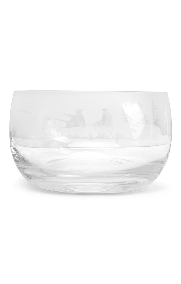 Engraved Crystal Bowl