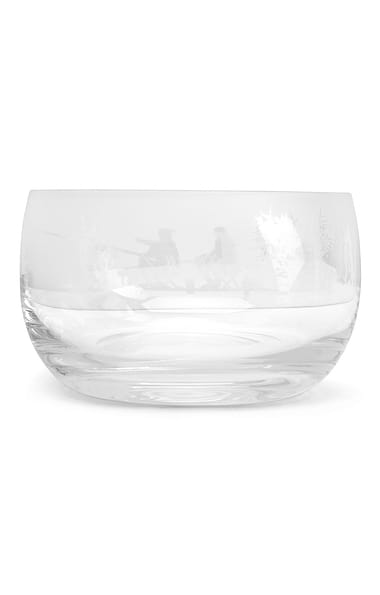 Engraved Crystal Bowl