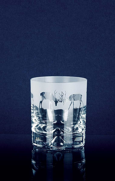 Engraved Crystal Whisky Tumbler