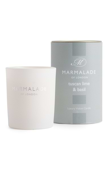 Marmalade of London Glass Votive Candle