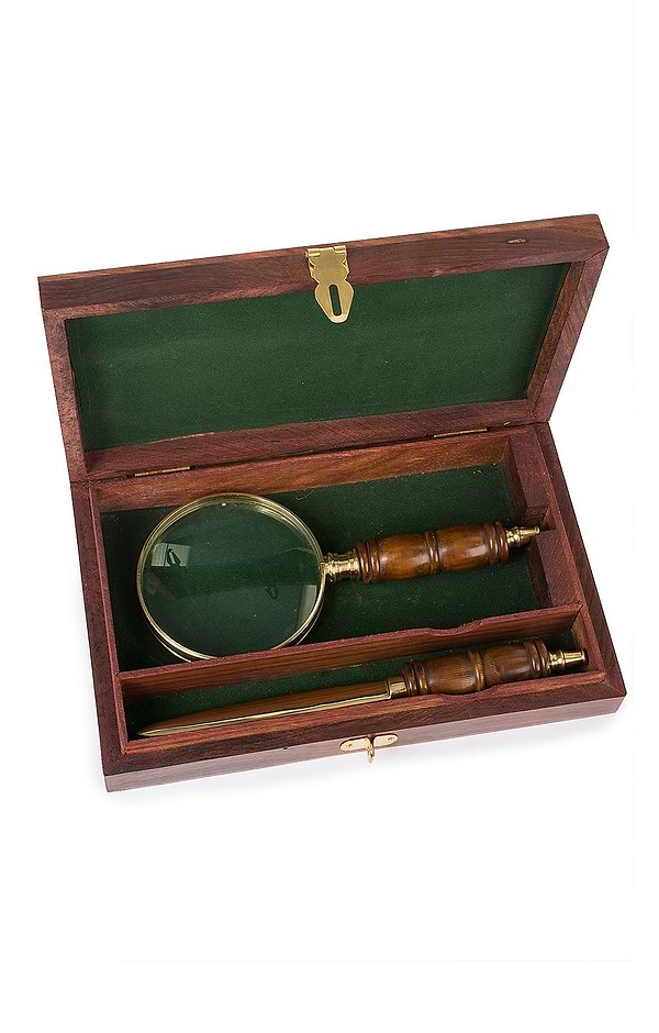 Magnifier and Letter Opener Set