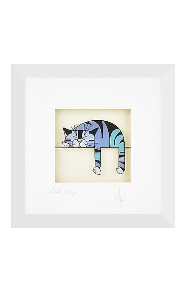 Original Glass Painting 23x23cm