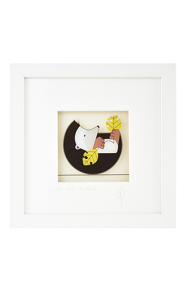 Original Glass Painting 23x23cm