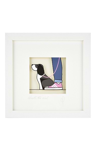 Original Glass Painting 23x23cm