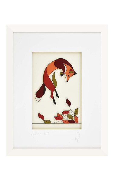 Original Glass Painting 44x34cm