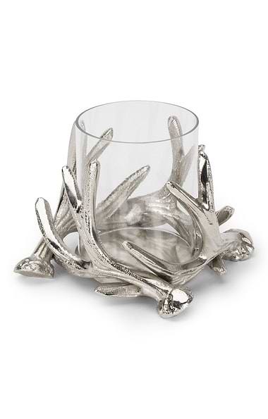 Small Antler Tea Light Holder
