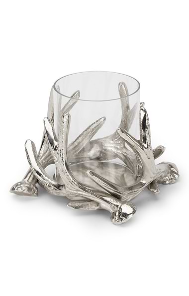 Small Antler Tea Light Holder