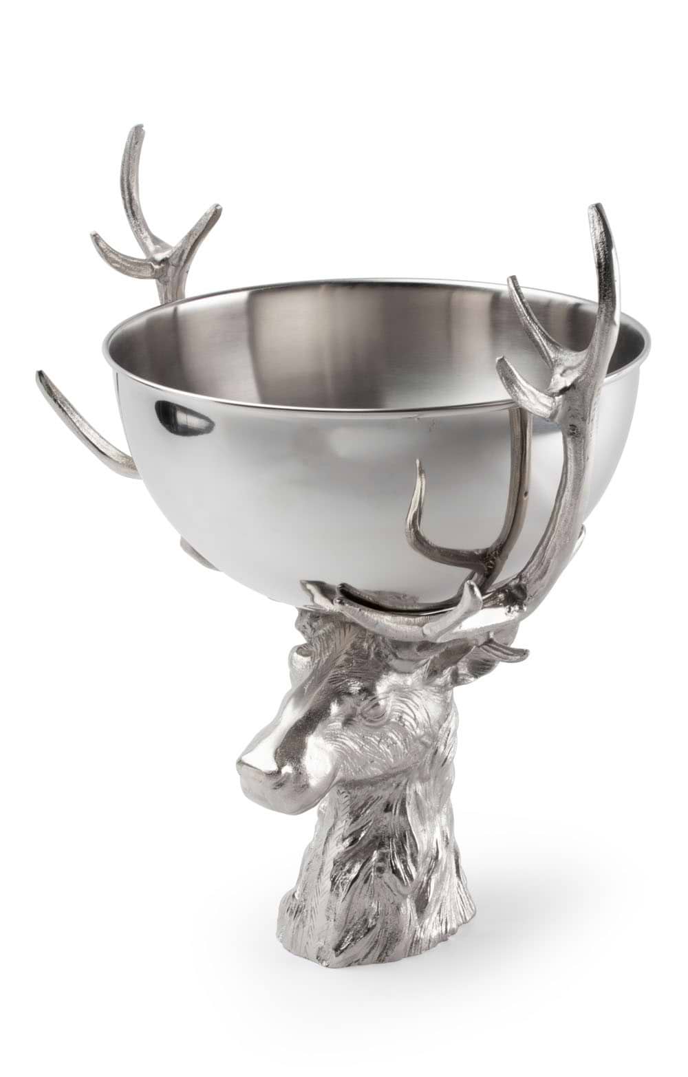 Metal Wine Cooler Bowl Metal Casted Aluminium Champagne Bucket Decorative Beverage Party Tub