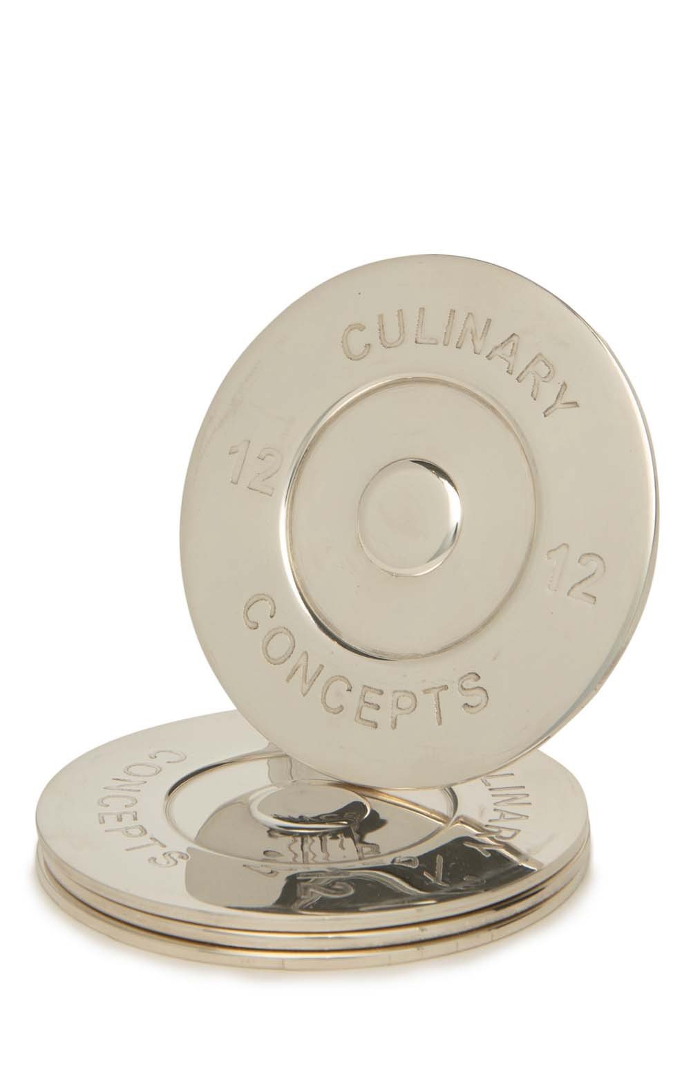 Set of Four Cartridge Bottle Coasters