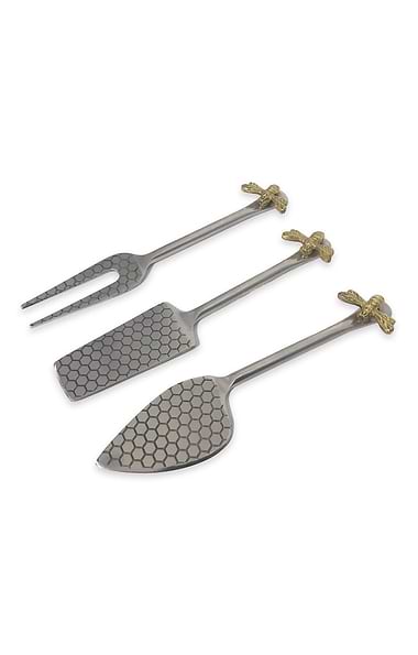 Set of Three Cheese Knives