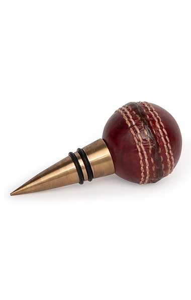 Cricket Ball Bottle Stopper