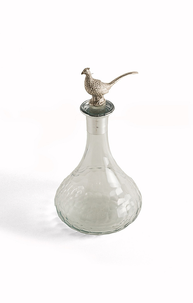 Decanter with Stag Stopper