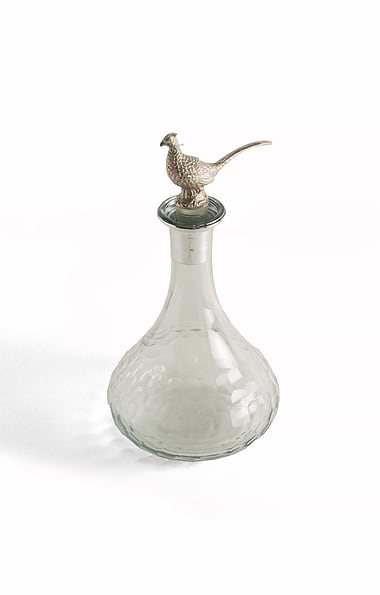 Decanter with Stag Stopper