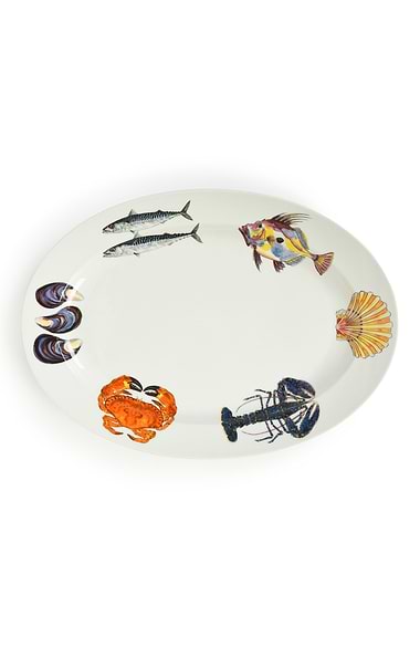 Richard Bramble Oval Serving Plate