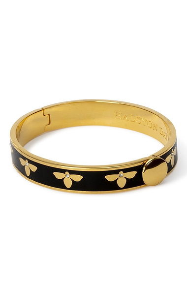 Halcyon Days Bee Hinged Bangle