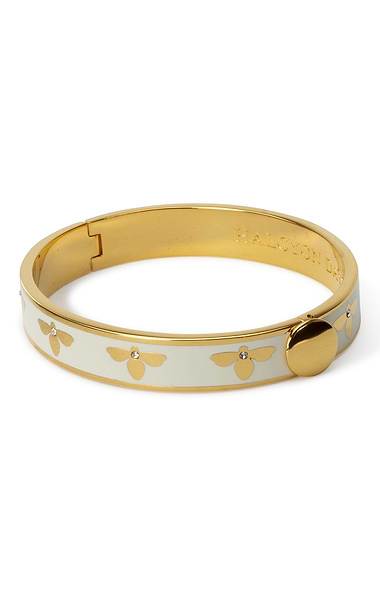 Halcyon Days Bee Hinged Bangle