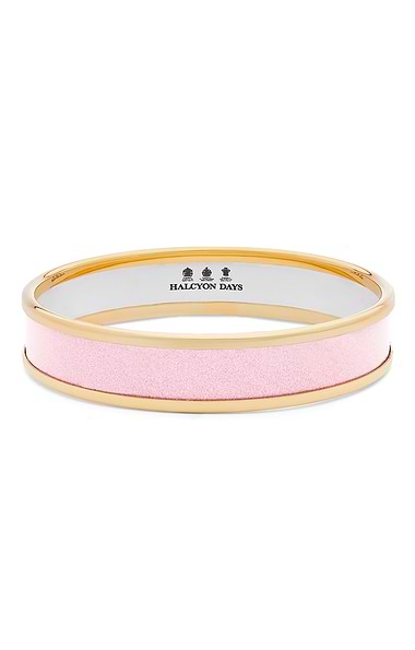 Ladies Halcyon Days Plain 1cm Bangle