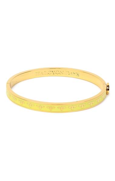 Ladies Halcyon Days Bee 6mm Bangle