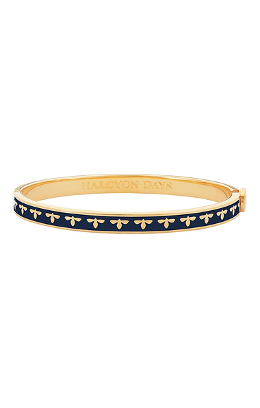 Ladies Halcyon Days Bee 6mm Bangle