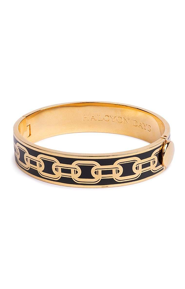 Ladies Halcyon Days 13mm Chain Bangle