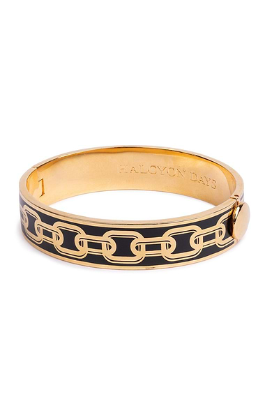 Ladies Halcyon Days 13mm Chain Bangle