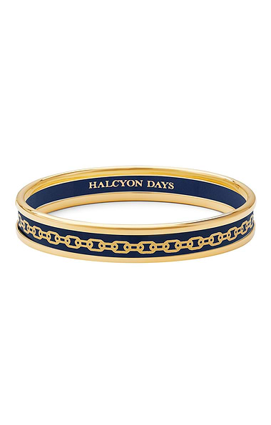 Ladies Halcyon Days 6mm Chain Bangle