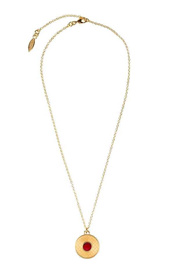 Ladies Halcyon Days Salamander Cabochon Necklace