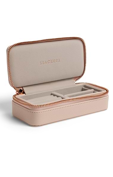 Stackers Medium Zip Round Jewellery Box