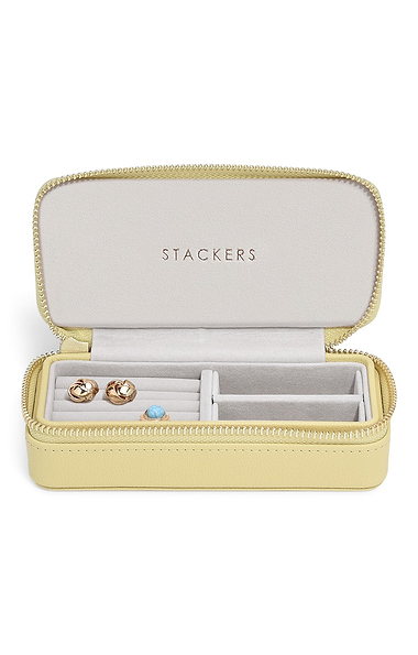 Stackers Medium Zip Round Jewellery Box